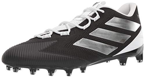 adidas Calzado de fútbol Freak Carbon Low para hombre, negro (Negro/Plata Metálico/Negro), 52 EU