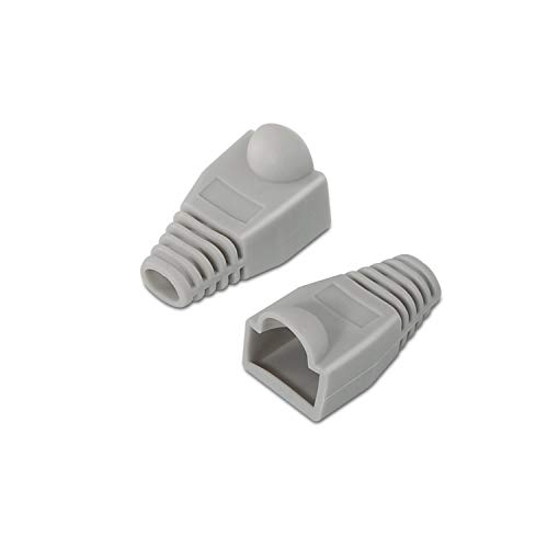 AISENS A140-0306 - Funda RJ45 (10 uds), Color Gris