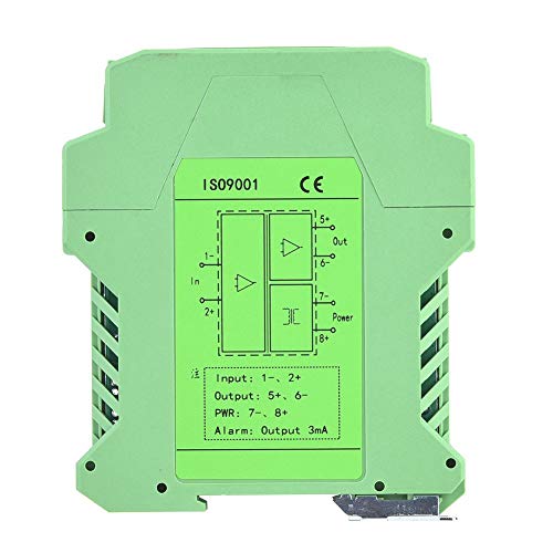 Aislador de señal eléctrica, Aislador de señal analógica, Entrada señal de termopar tipo K, salida 4-20mA 0-10V, 1 entrada 1 salida, para resistencia eléctrica