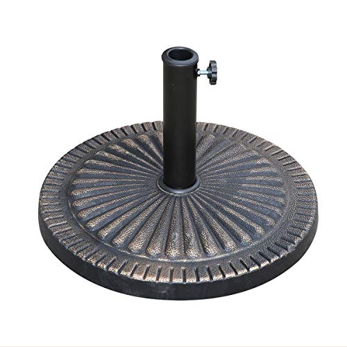 Angel Living Base de Sombrilla, Soporte para Parasol de Jardín (14 kg)