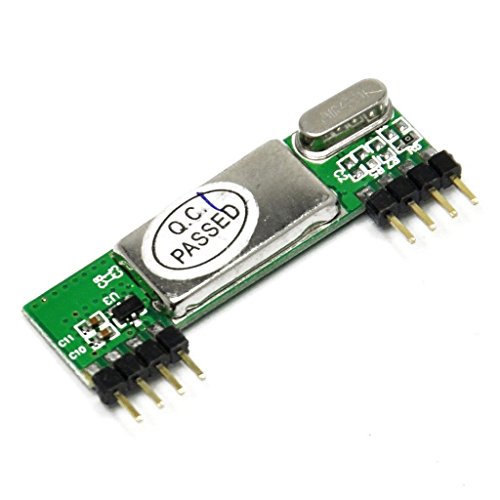 ARCELI Módulo Receptor inalámbrico superheterodino RXB6 433Mhz para Arduino/Arm/AVR