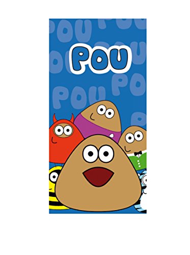 Art Experience Pou Friends 70 x 140 cm, Azul