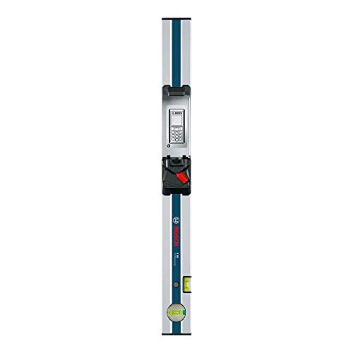 Bosch Professional Regla graduada de inclinación R60 (bolsa de protección, compatible con GLM 80), Azul/Plata, 600 mm