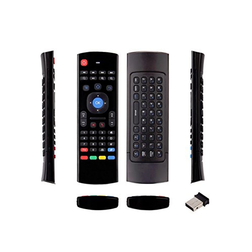 Compatible Android Box Reemplazo air Remote/Mouse & Teclado para H96, MECOOL, MINIX, MXQ, QBOX y Muchas más Cajas Android