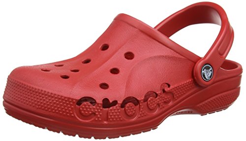 crocs Baya, Zuecos Unisex Adulto, Rojo (Pepper), 42/43 EU