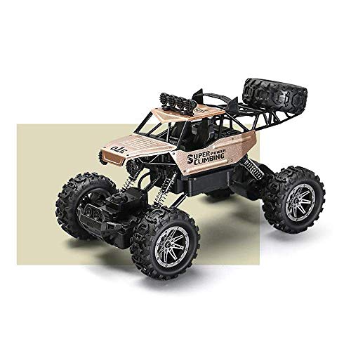 Decoración de escritorio remoto de coches de control Escala 1:10 RC coche todo terreno 2.4G vehículo eléctrico de alta velocidad impermeable al aire libre de todo terreno a distancia Monster Truck de