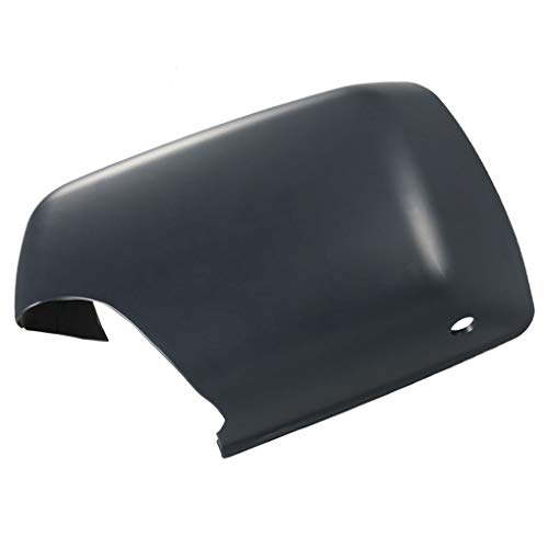 Demino Tapa de protección para espejo retrovisor izquierdo del lado del conductor compatible con E53 X5 00-06 51168266733 negro