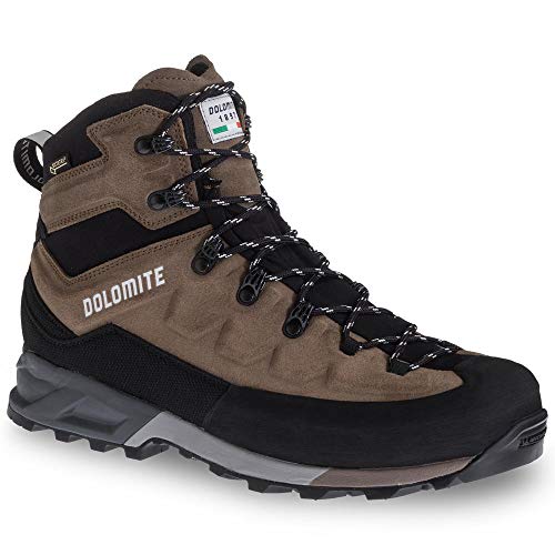 DOLOMITE Bota Steinbock GTX, Botas de Senderismo Unisex Adulto, Almond Brown, 42.5 EU