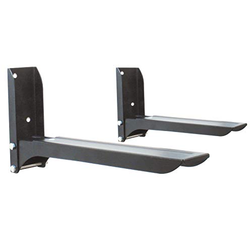 DRALL INSTRUMENTS Soporte de Pared Universal Soporte de microondas Altavoz Cab Bluray DVD Negro Modelo: H74B