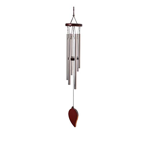 DXIA Campanas de Viento, Campanas de Viento Exterior, Long Wind Chimes Outdoor, 6 Tubos de Aleación de Aluminio Campanas de Viento, Campanas de jardín de Metal para jardín, Patio, Balcón y Hogar