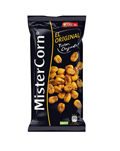 Grefusa - MisterCorn El Original | Maíz Frito con Sabor a Barbacoa - 130 gr