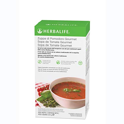 Herbalife - Sopa de Tomate Gourmet 240 g Rica en Proteinas