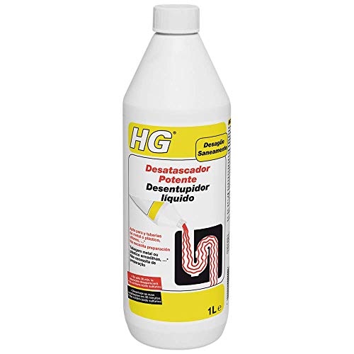 HG 139100130 Potente 1 L-el desatascador de Fregadero Que desatasca en 30 Minutos