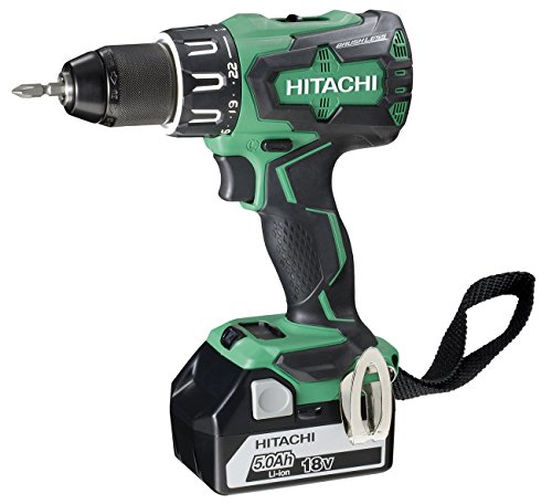 Hitachi 93256876 - Taladro combinado brushless 18 v 5.0 ah stackable 70 nw dv18dbsl