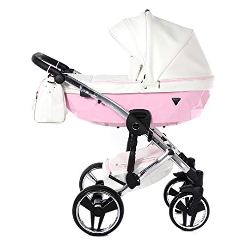 Junama Diamond Candy Trio cochecito 3en1 BBtwin (rosa)