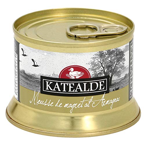 KATEALDE mousse de magret de pato al armagnac tarro 130 gr