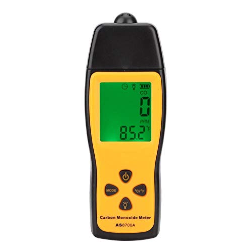 Medidor de monóxido de carbono de mano detector de monóxido de carbono de mano Pantalla LCD de alta precisión Tester de gas de CO Monitor Detector Medidor