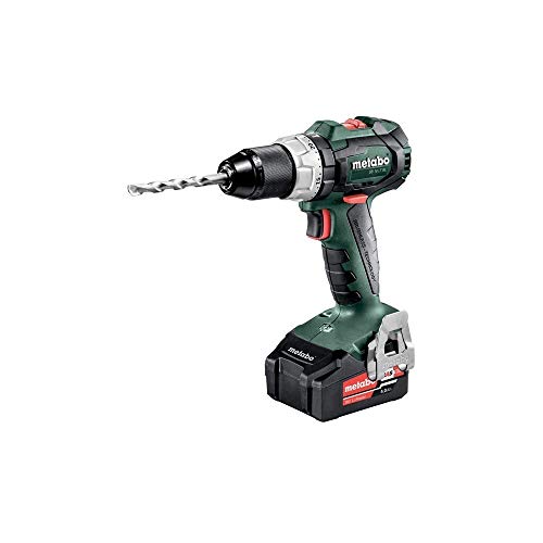 Metabo 602316500 602316500-Taladro percutor sin escobillas a bateria 18V / 2X 4,0 Ah Li-Ion SB 18 LT BL con maletín