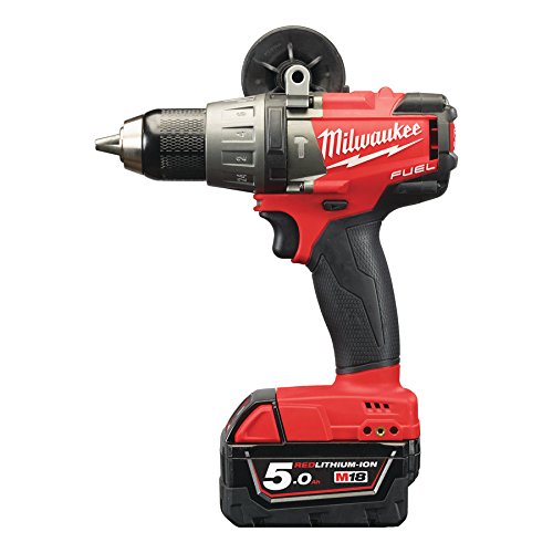 Milwaukee M18 FPD-502X – Atornillador Fuel m18fpd Plus HD Caja de 2 x 18 V/5,0 AH, ion de litio, 1 pieza, 4933451061