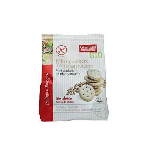 mini cracker de trigo sarraceno sin gluten - Germinal - 100g