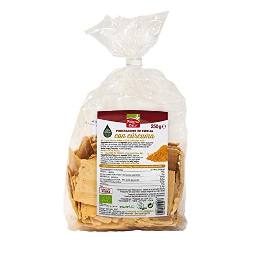 Mini crackers de Espelta con Cúrcuma y Pimienta La Finestra Sul Cielo 250 g