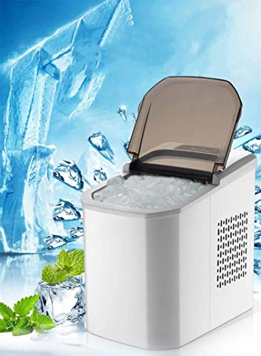 Mini Fabricadora de Hielo automática, doméstico Comercial DE Dual DE Dual DE Uso 10 KG Volumen DE Hielo 9 MÁQUINA DE Cubo DE ICEA CASA DE POSPERA DE POSTERAS Tienda de té de Leche HMP