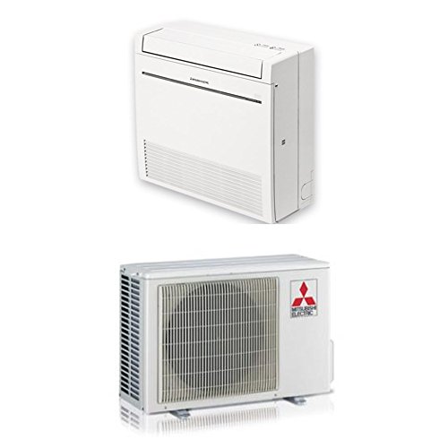 Mitsubishi msbwkmono025 unita' suelo R410 Mod.E1 monosplit mfz-kj25 9 K BTU Inverter, blanco