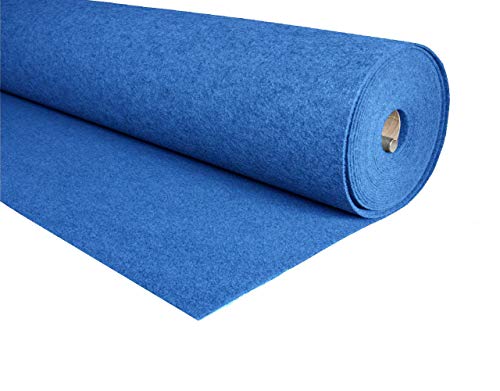 MOQUETA Azul, Ancho 200 cms, 280gr/m2,Venta por Metros, para Interior, Salón, Suelo