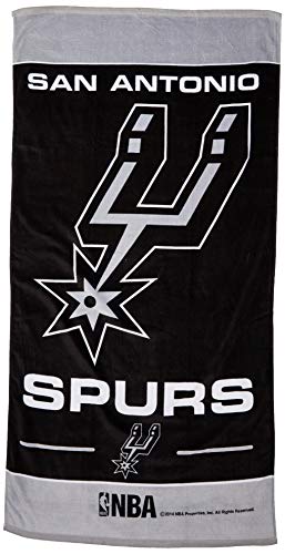 NBA San Antonio Spurs Toalla de Playa de Fibra, 10 libras/20 x 60 Pulgadas