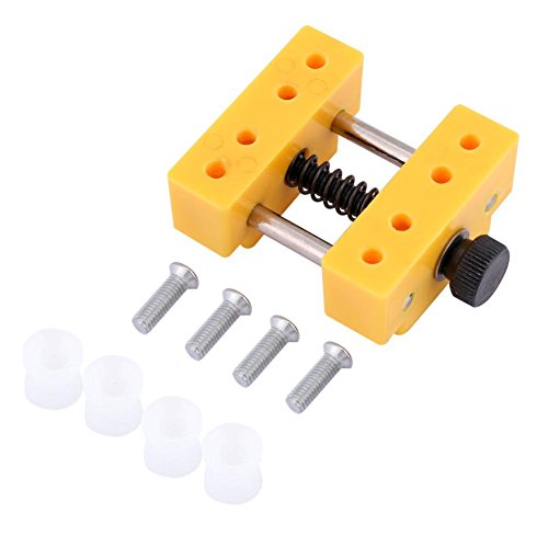 Neufday Mini Bench Vise, Bench Vises Hobby Table Drill Press Craft Watch Jewelry Clamp Repair Tool