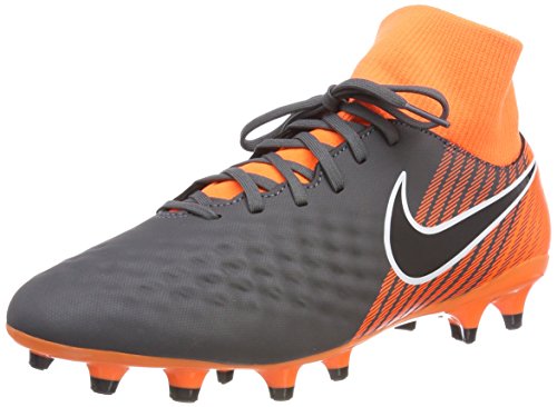 Nike Obra 2 Academy DF FG, Zapatillas de Deporte Hombre, Multicolor (Dark Grey/Black Tota 080), 43 EU