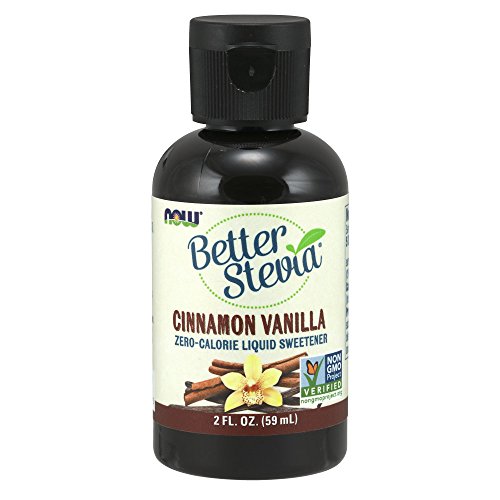 Now Foods Better Stevia Liquid, Cinnamon Vanilla - 59 Ml. - 59 ml