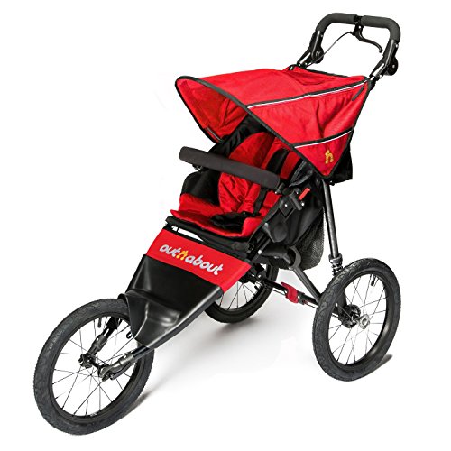 Out 'N' About Nipper Sport Stroller V4 - Carnival Red