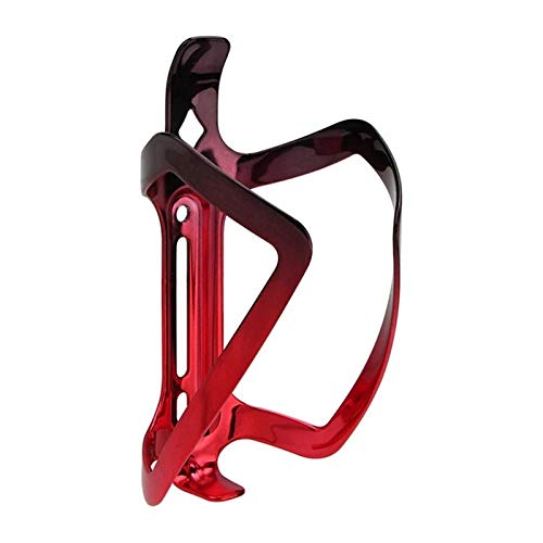 QuRRong Jaula de Botella Bicicleta de Aluminio Soporte de Botella de Agua Montaje en Bicicleta Ultra Luz Electroplada Colorido Ciclismo Bicicleta Jaula para Bicicletas de Montaña y de Carretera