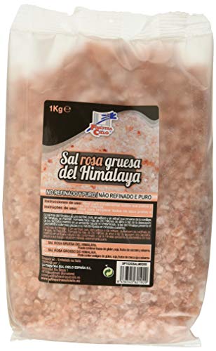 Sal rosa del Himalaya gruesa - La Finestra sul Cielo - caja de 10 uds de 1000 gr. (Total 10 kg)