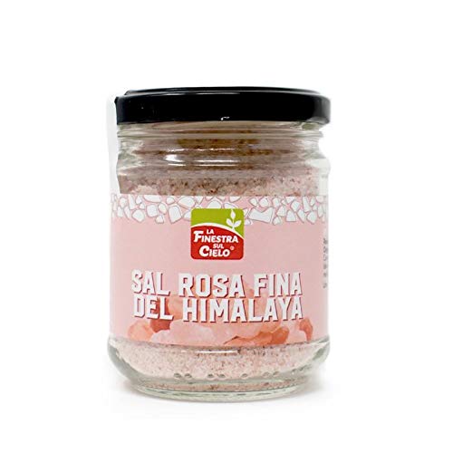 Sal rosa fina del Himalaya - Nuevo formato. ahora cristal La Finestra Sul Cielo 200 g