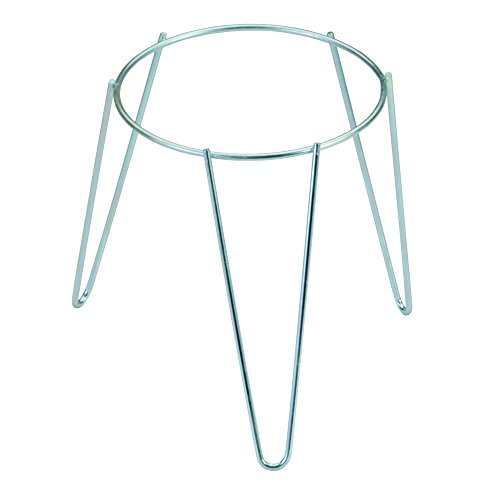 SATURNIA 03080 Soporte Maceta Pie Zincado 24 cms