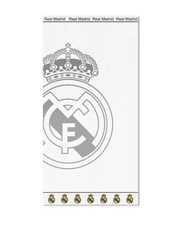 Secaneta Toalla Jacquard Real Madrid Blanco