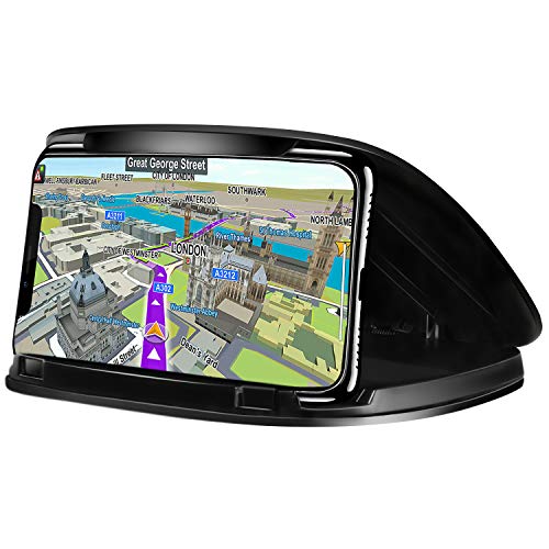 Soporte para teléfono de coche, soporte para teléfono de coche para iPhone 7, 7 Plus, X, 8, 8 Plus, soporte para GPS de salpicadero de montaje en vehículo para Samsung Galaxy S9 S8 Note 8