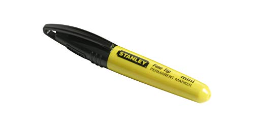 Stanley 1-47-324 - Marcador mini punta fina color negro