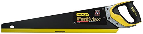 Stanley 2-20-529 Serrucho FatMax Appliflon 500mm x 1mm-Mango trimaterial-2-20-529, Único, 500mm