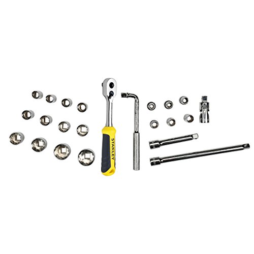 STANLEY Transmodule. 23 piezas de mecánica métrica ½” – 12 puntos STMT1-74726