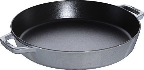 STAUB Paellera, Hierro Fundido, Gris Grafito, 34 cm