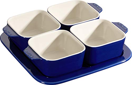 STAUB Set de Aperitivos Azul, 5 Piezas