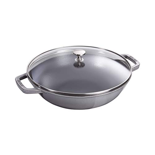 STAUB Wok Pequeño diam.30 cm Gris Grafito