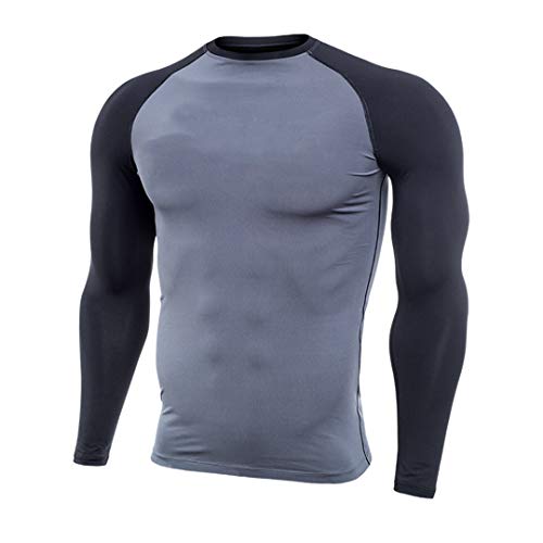 Supercalentadores para hombres Long Johns, calentito y térmico, ropa interior larga para hombre, ropa interior elástica, para fitness, al aire libre Camiseta de fitness 3 L