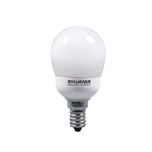 Sylvania Bombilla Compact Esférica ML 7W/827 E14