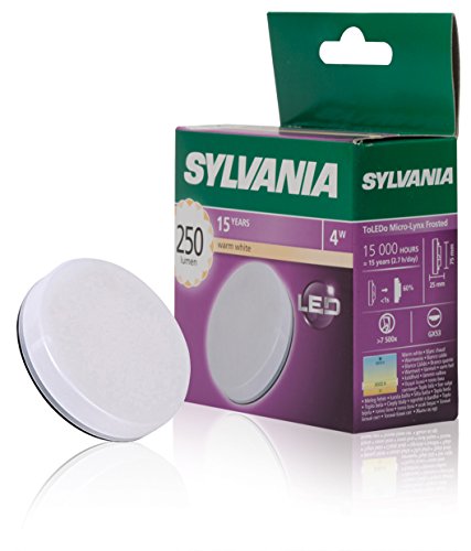 Sylvania micro lynx led - Lámpara microlynx led 4w gx53 3000k frosted