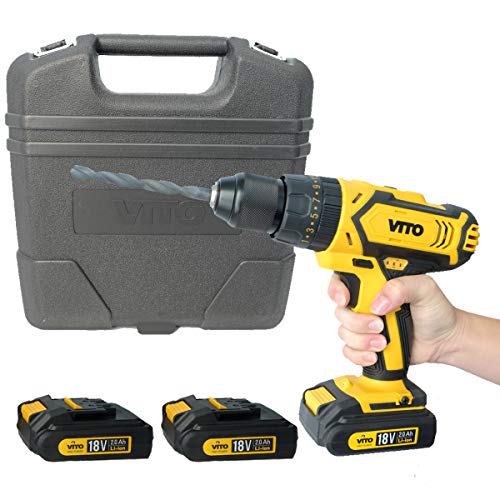 Taladro Atornillador Max Drill 18V Vito Pro-Power