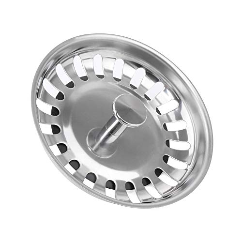 Tapón Fregadero Filtr acero inoxidable de cocina Diámetro 79.3mm para lavabos de baño de cocina